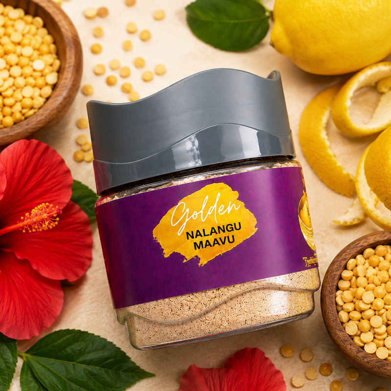 Golden Nalangu Maavu – Men with Combination Skin
