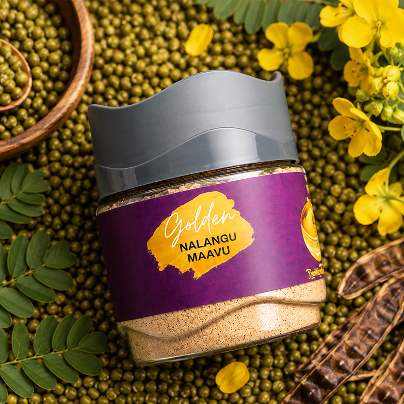 Golden Nalangu Maavu – Men with Oily Skin